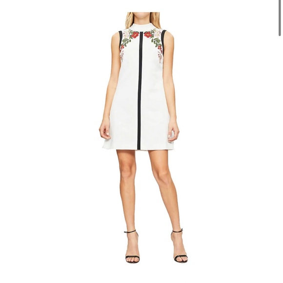 Ted Baker Dresses & Skirts - Ted Baker White Embroidered Dress